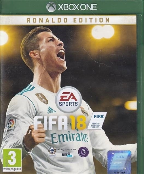 Fifa 18 Ronaldo Edition - Xbox One (A-Grade) (Genbrug)